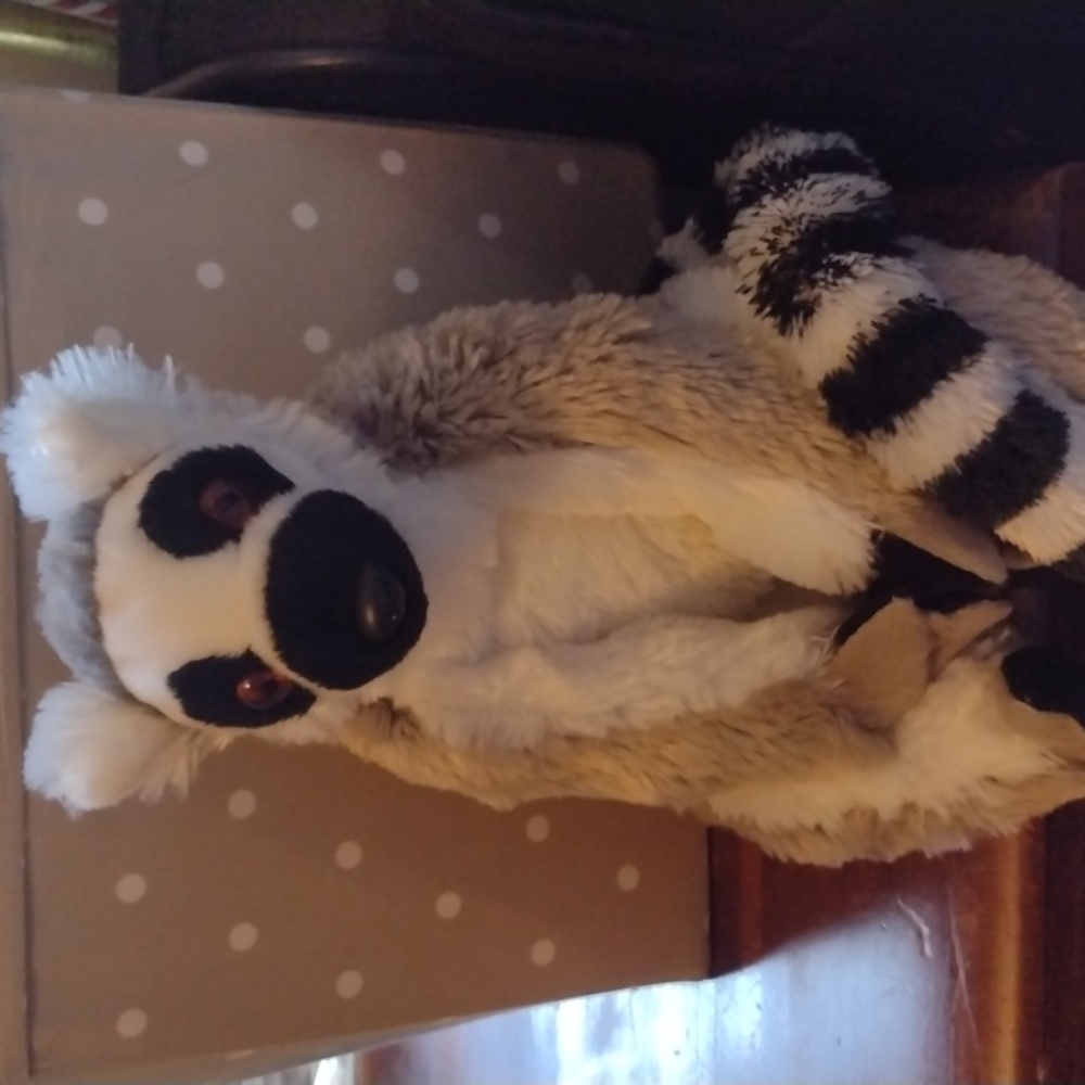 Wild Republic Lemur Ringtail Realistic Soft Stuffed Animal Plush
